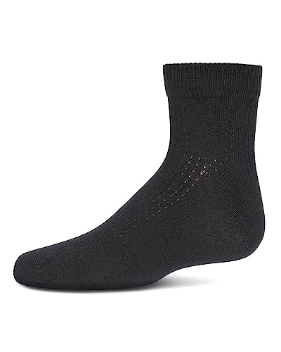 MeMoi Girls' Pointelle Dot Anklet Socks3