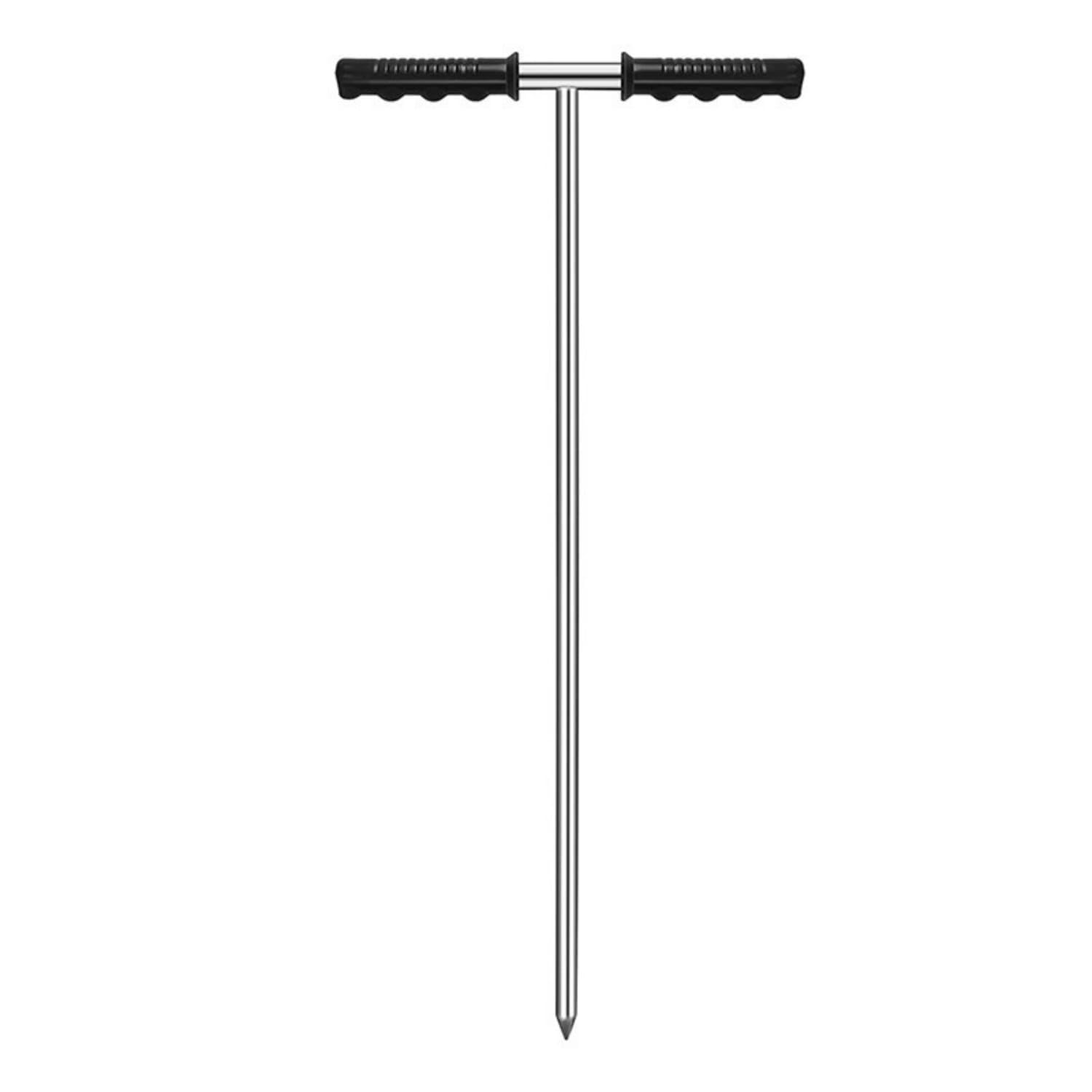 Telescoping Soil Sampler with T-Handle Adjustable Soil Sampler Rod Stainless Steel Septic Tank Finder Tool Easy-to-Grip for Landscapers, Gardeners, Garden, Yard, 304 Ss - 48IN 122CM|Moisture-image-40