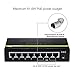 TRENDnet 8-Port Gigabit GREENnet PoE+ Switch, TPE-TG44G, 4 x Gigabit PoE/PoE+ Up to 30 W/Port, 4 x Gigabit, 61 W Power Budget, 16 Gbps Switch Capacity, Ethernet Unmanaged Switch