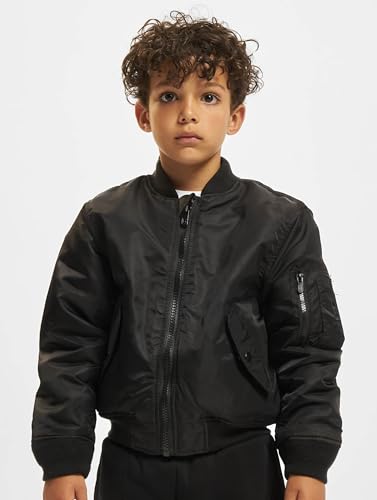 Brandit Kids MA1 Jacket, Unisex Kids, Black, 158/164 - 2