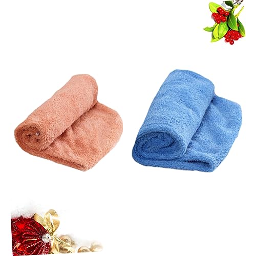 Balacoo 4 Pçs Toalhas De Cabelo De Microfibra Toalha De Secagem De Cabelo Secador De Cabelo Toalha P