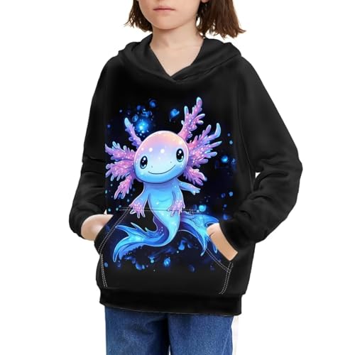 YEXIATODO Sweatshirts Cute Tops Clothes Teen Girls Age 6-16 Comfy Pullover Crop Tops Soft Hooded