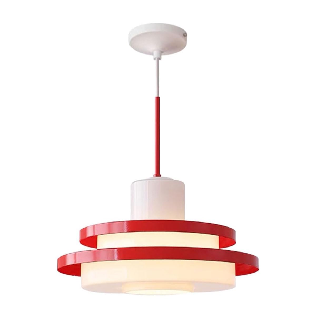 Lampe suspendue en verre pour îlot afin d'illuminer une cuisine sombre