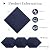 Emaraxy Peel and Stick Carpet Floor Tiles 24x24 Inch, 20 Pack Tile Carpet Squares, 4.5mm Thick Self Adhesive Carpet Tiles, Easy to Install, Durable Non-Slip Polyester for Home Office Basement Blue