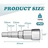 Radiator Spanner, Radiator Key, Universal Radiator Spanner, 5-Stage ...