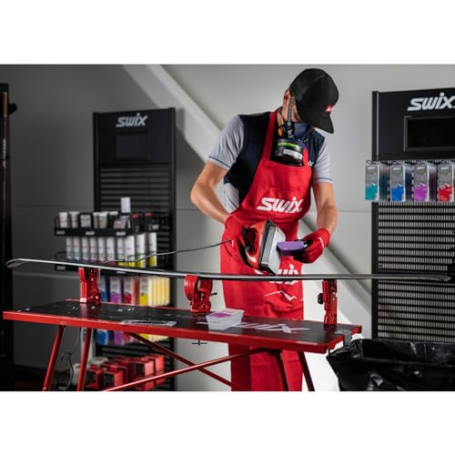 SWIX T14950 Ski Vise With 50mm Wide Jaws Durable Adjustable Clamps