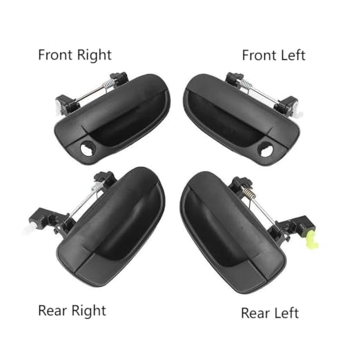 Poignée extérieure de porte avant gauche pour Hyundai Accent 2000-2006 - 3