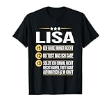 Name Lisa Spruch Personalisierte Geschenke