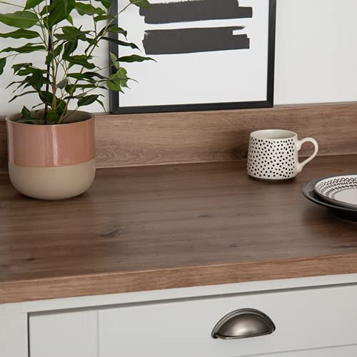 Create Your World 67.5cm x 1m up to 15m dc fix ARTISAN OAK sticky back plastic vinyl wrap film (200-8298) (67.5cm x 10m), F200-8298-10 - Image 3