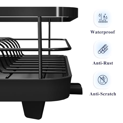 Kitsure USKI494 Dish Drying Rack- Space-Saving Dish Rack thumb #4