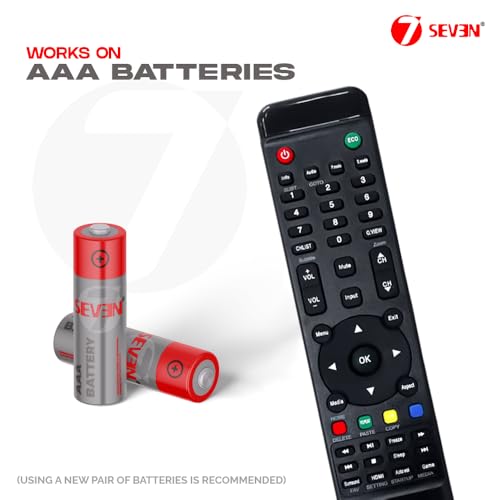 Image of 7SEVEN Compatible for Kodak Tv Remote Suitable for LCD LED 32 40 43 55 Inch Television - Match Exactly Existing Model Remote Control for Better Performance