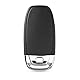 Für Audi A4l A3 A4 A5 A6 A8 Quattro Q5 Q7 A6 A8 Remote Key Shell Case HU66 Fob Ersatz Auto-Smart-Schlüsselschale 3 Tasten