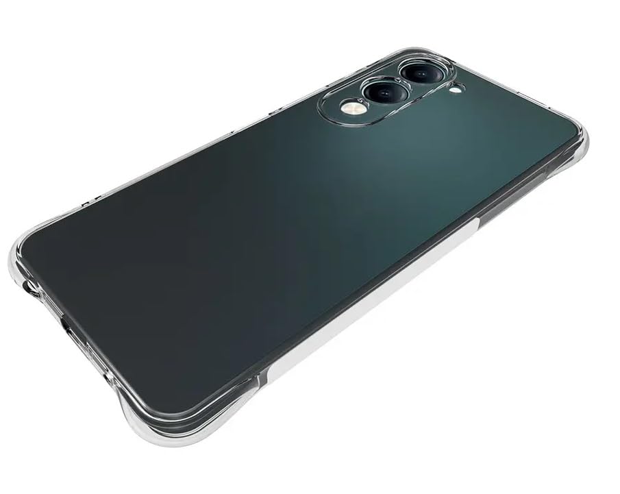 Image of Compatible for [ iQOO Z10 Lite ] Bumper Back Case Cover for [ iQOO Z10 Lite ] - Transparent