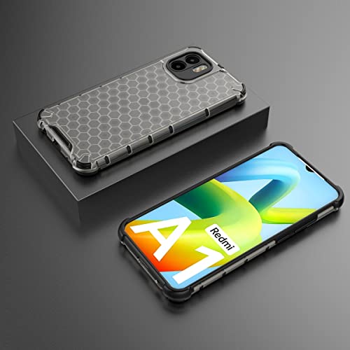 Image of Glasgow Back Case Cover Designed for [ Mi Redmi A1 2022 ] - Black