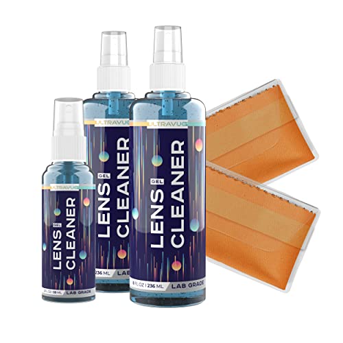 Get Crystal Clear Vision with Ultravue Gel Lens Cleaner
