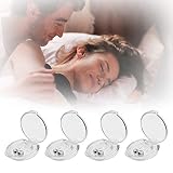 Schnarchstopper-Anti-Schnarch-Nasenclip 4 Stück Schnarchen Verhindern Anti Snoring Nasenspreizer Nasenklammer Nasendilatator