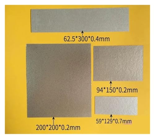 Feuille de mica HP5 haute transparence 200x300x3.0mm pour isolation - 3