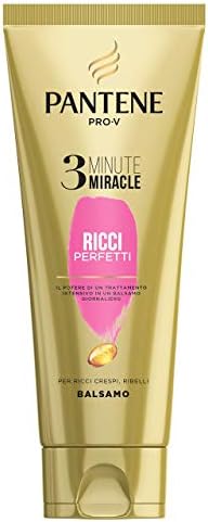 Pantene Pro-V Balsamo 3 Minute Miracle, Ricci Perfetti, 150ml