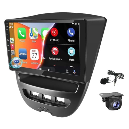 Slakerbe Android 13 Autoradio 2 Din mit Carplay Android Auto kompatibel mit