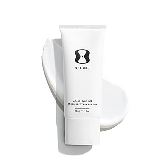 OneSkin FACE SPF OS-01 Peptide Broad Spectrum SPF 30+ Mineral Sunscreen- Scientifically Proven to Protect Skin from UV Aging, Includes Potent Antioxidants