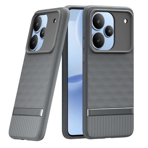 Image of Shockproof Case for Realme P4 5G | Full Camera Protection | TPU Flexible Back Cover for Realme P4 5G (Graphite Grey)