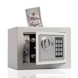 NERECRHOM Piggy Bank Safe with Electronic Password Lock,Money Bank,Cash Box
