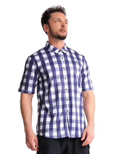 CEROTIPOLAR Gravel Cycling Shirts for Men Club Ride Shirts Casual Style High Wicking Fast-Dry