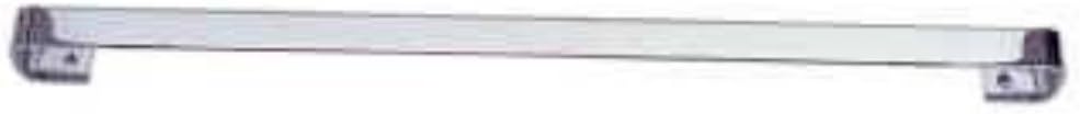 Enclume WR0 CH Handcrafted 18" Wall Rack Utensil Bar w 6 Hooks, Chrome, Carbon Steel