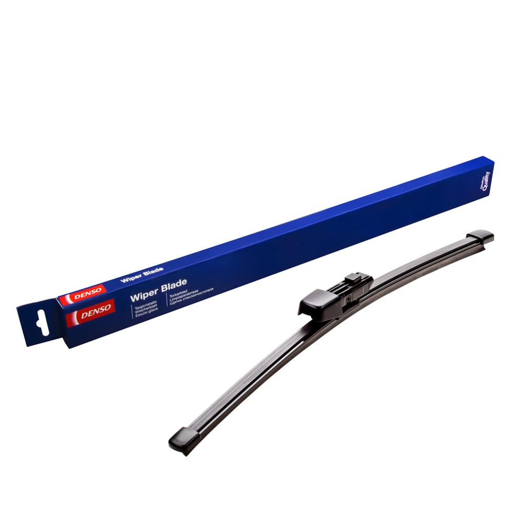DENSO Flat Rear Window Wiper Blade DF310-280mm - Premium All Season Replacement Windscreen Wipers - Pinch RR2 Arm - LHD/RHD