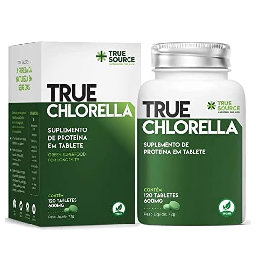True Source True Chlorella 600Mg - 120 Tabletes -