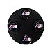 BMW Genuine M Logo Wheel Tire Valve Stem Caps Black