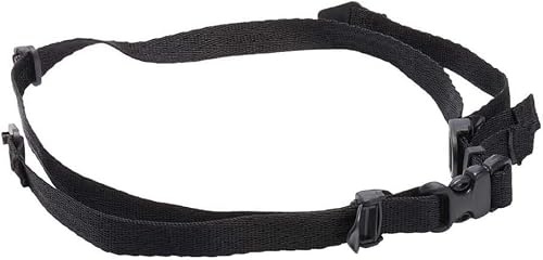Image of 3M PELTOR Chinstrap for Hard Hat Series G3000, 3 Point, GH4,Black (Pack of 5)