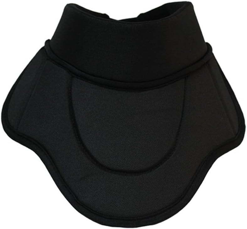 Ice Hockey Training Neck Protector with PE Plate, Built-in Oxford Cloth and Sponge Padding for Safety and Comfort
