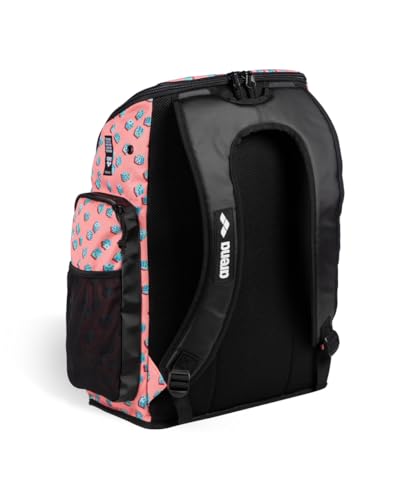 Image of ARENA Spiky III Backpack 45 Swimming Athlete Sports Gym Rucksack Large Training Gear Equipment Swim Bag for Men and Women, 45 Liters, Dices