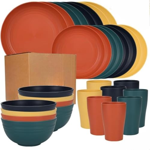 DRWG PP �� 8 �l / 2 �l�p�H��Z�b�g 12/24/32 �s�[�X�d�l�œd�q�����W/�H��􂢋@�Ή� �ė��p�\�E�ϋv�������y�� ���ʃJ���[�W�J�ŃL�b�`��/�ƒ�/�p�[�e�B�ɍœK �f�U�C���Ǝ��p���𗼗����ƒ�Ɏ��R�ȕ�������������p�I�H�� (24�_�Z