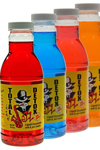 10oz Jazz Total Detox Liquid Concentrate with B2 & Creatine Variety Pack (3)