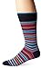 BUGATCHI Men's Stripe Time Fancy Sock