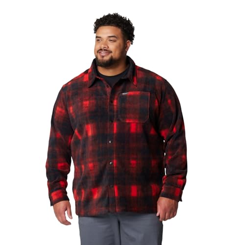 Image of Columbia Mens Steens Mountain Printed Shirt Jacket Ii