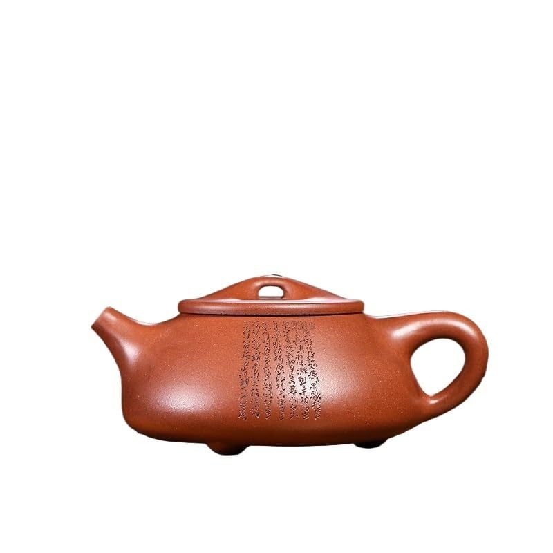 Teiere Teiere di Argilla Viola da 230 ml Pentola Fatta a Mano Minerale Grezzo Dicaoqing Fango Tea Maker Bollitore Cinese Zisha Tea Set Teiere Caffettiera Teiera