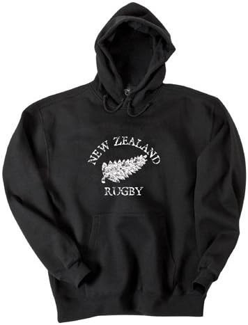 Rugby ImportsNew Zealand Rugby Logo Hooded Sweatshirt