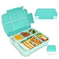 IJIAMY Brotdose Kinder mit Fächern, Bento Box Kinder, Auslaufsicher Lunchbox Kinder, Brotbox für Mädchen & Jungen, Snackbox, Perfekt für Schule, Kindergarten & Ausflüge