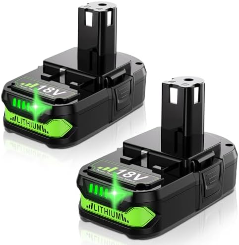 Bonadget Advanced 4Ah Battery for Ryobi 18V Battery ONE+ for Ryob...