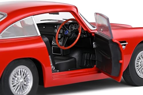 Solido 1:18 Aston Martin DB5 Modelo Diecast Rojo Metálico miniatura 2