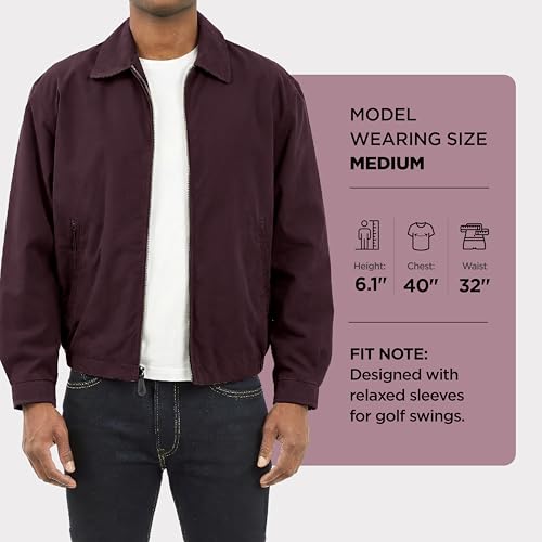 Image of London Fog Men's Auburn Zip-Front Golf Jacket
