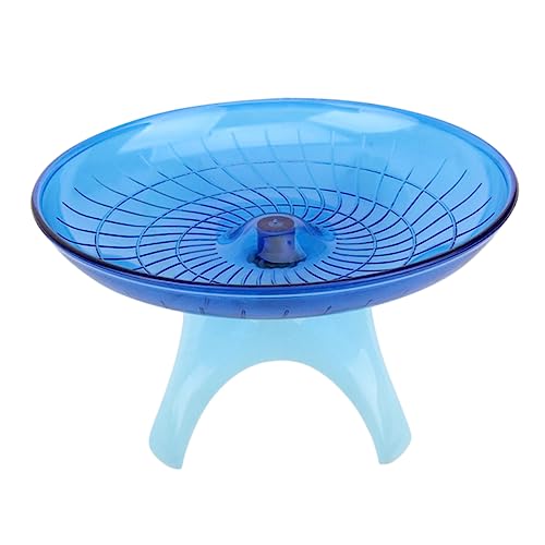 Levemolo Comfortable Exercise Wheel Non-Run Disc for Pet Rats Guinea Pigs Small Animals Design