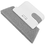MAGICLULU Fensterschlitzbürste mit Abnehmbarem Bürstenkopf Langlebige Borsten Ergonomischer Griff Reinigungsbürste für Tür und Fensterschienen Fliegengitter Autofenster Haushalt
