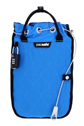 Pacsafe Travelsafe 3L GII coffre-fort portable bleu hawaiien pour sécuriser vos effets