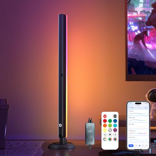 Sailsco Smart LED Lightbar,RGBIC TV Hintergrundbeleuchtung Funktioniert mit Alexa/Google Assistant/Smart Life App,WiFi Chasing Gaming Lampe Funktioniert Ambient Smart Sync mit Musik für Gaming Deko,PC Sailsco Smart LED Lightbar,RGBIC TV Hintergrundbeleuchtung Funktioniert mit Alexa/Google Assistant/Smart Life App,WiFi Chasing Gaming Lampe Funktioniert Ambient Smart Sync mit Musik für Gaming Deko,PC