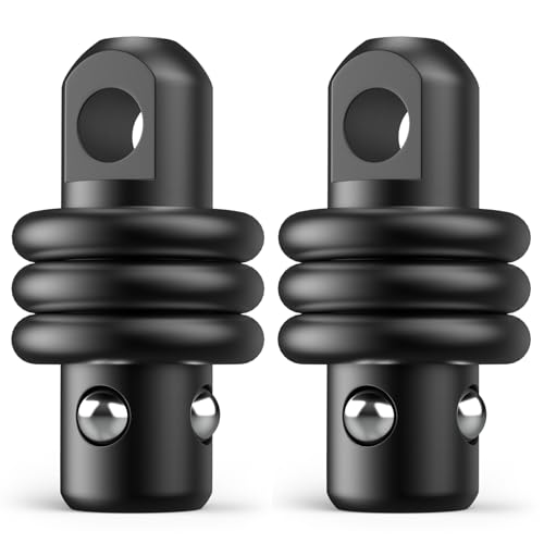 GGYOU QD Sling Swivel Stud for QD Sling Mount, Heavy Duty Steel Quick Detach Sling with Button