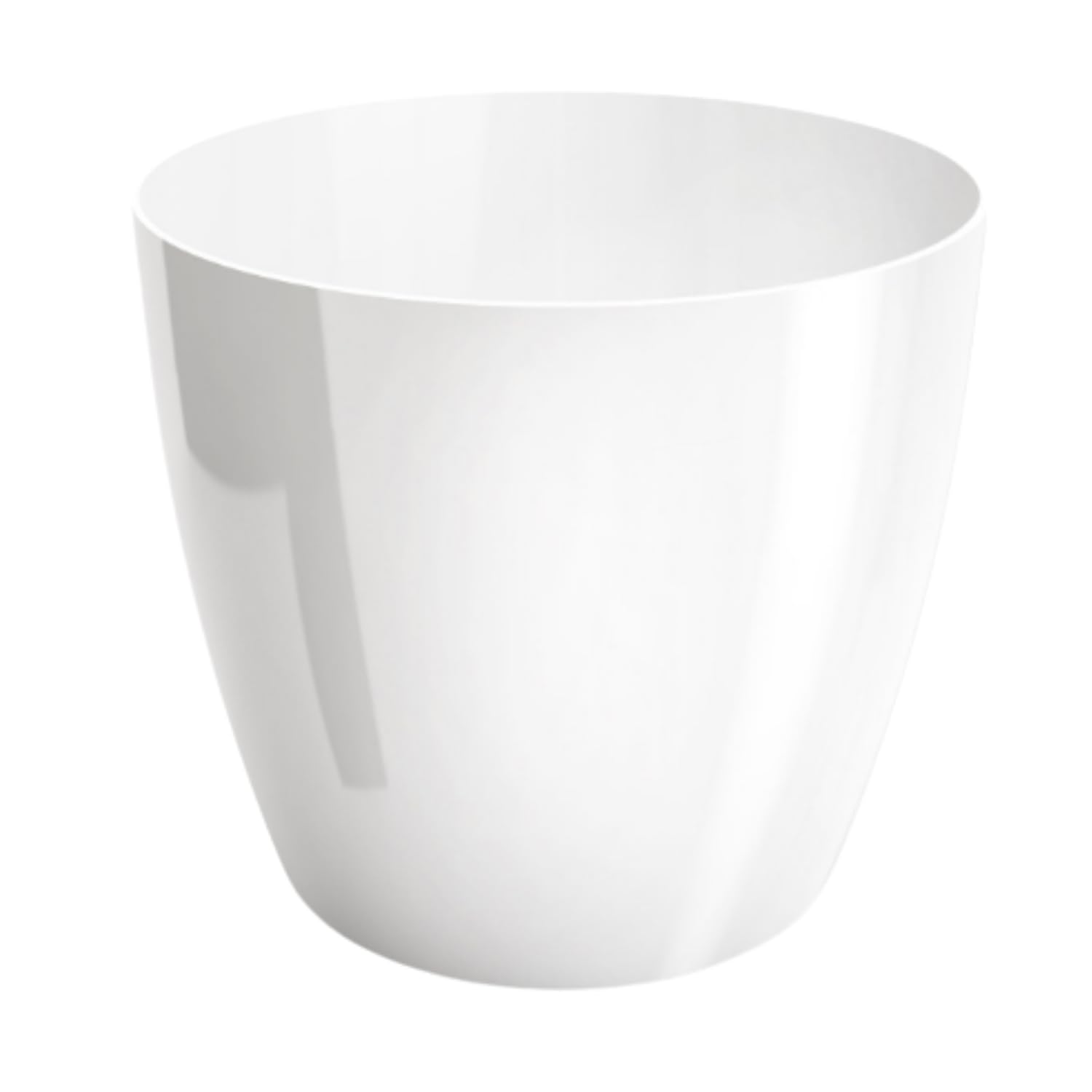 B2C Plant Pot Flower 20 Colours 9 sizes Gloss Plastic Plant Pots Planter Saucer Tray Deco (28 cm/ 11 inch, Purple) — view 13